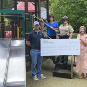 Enbridge Fueling Futures support is helping to provide maintenance and playground equipment 