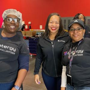 Three Entergy Volunteers