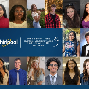 Collage of scholarship recipients