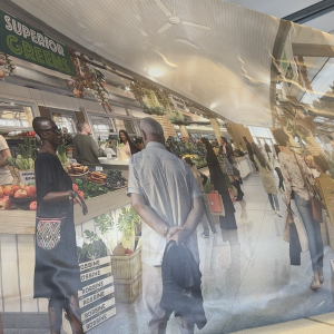 Produce Arcade rendering.