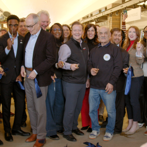 West Side Market ribbon cutting.