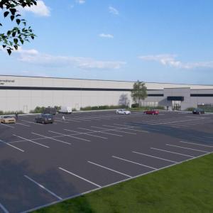 Outside International Paper building