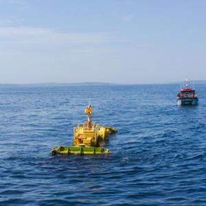 The RSP demonstration system in ocean