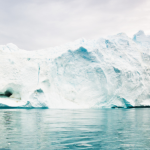 iceberg in the ocean