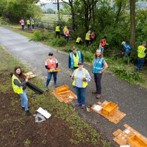 Wesco Earth Day Clean-Up: – Pittsburgh, Pennsylvania 