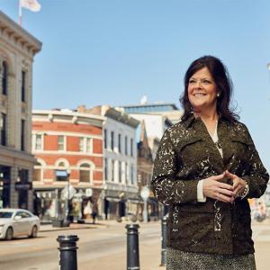 Rhonda Whitaker Hurtt outside in Cincinnati