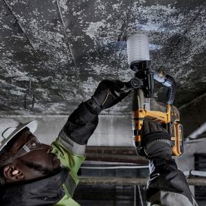 Man using DeWalt tool