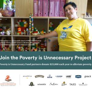 Whole Plane Foundation Poverty is Unnecessary Project logo