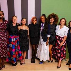 A group of women stood together for a photo