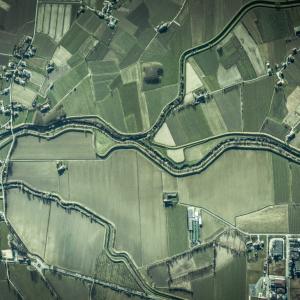 Overhead view of fields.