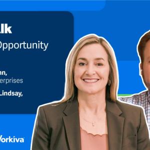 ESG Talk: Finding Opportunity in Risk. Denise Vaughan and Christopher Lindsay.
