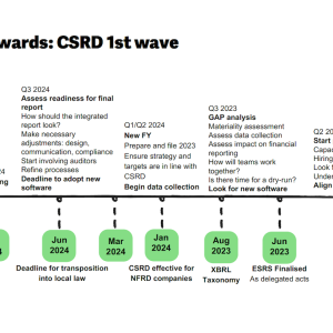 CSRD Timeline.
