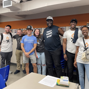 Group photo of grief specialists at Experience Camps