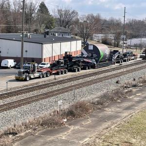 Yankee industrial dryer on its way to Sofidel factory
