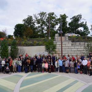 Group photo at the Elmwood Park Zoo.