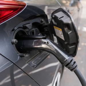 Gas pump in car