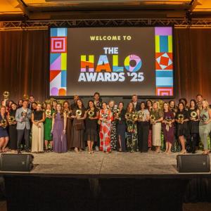 Winners onstage at The 2025 Halo Awards