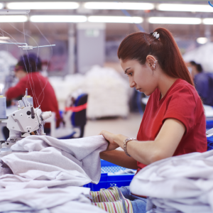 apparel factory worker