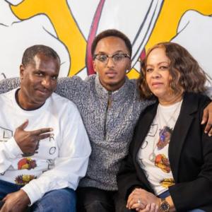 Dougsiyeh’s parents Muktar and Rayleen Dougsiyeh support their son’s dreams Credit: ​​Cliff Robinson
