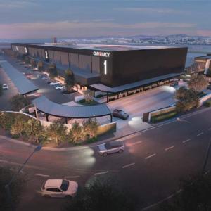 Artist's rendering: Gensler designed the new Clay Lacy Aviation facility that will be built at John Wayne Airport.