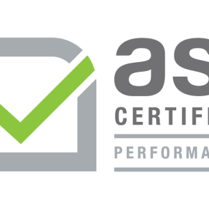 ASI certified logo.