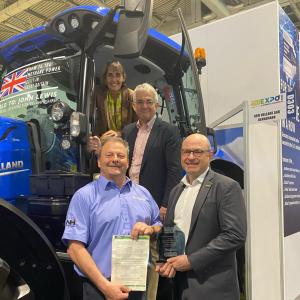 award winners smiling