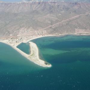 Town of Punta Chueca, Seri First Nation Reservation, Canal del Infiernillo, Sonora, Mexico. 