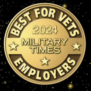 "Best for Vets 2024" badge