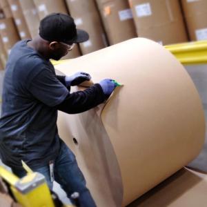 bigroll of packaging paper