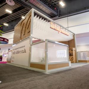 Walgreens booth at the conference.