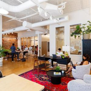 A coworking space