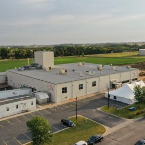 Aerial view of Henkel facility in Brandon, South Dakota