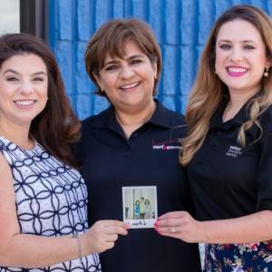 Brenda with her sister and mother