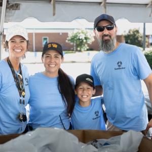 Southwire volunteers smiling