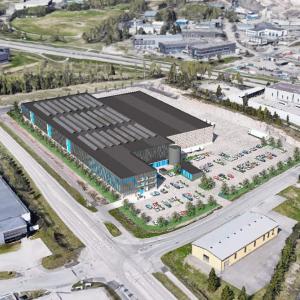 birds eye view of building