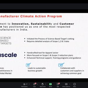 Cascale presents at COP30 Bureau Veritas webinar