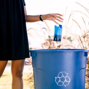 person recyling