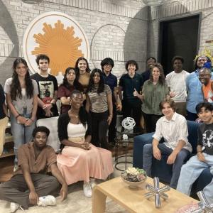 Career day group of students