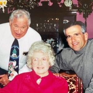 Henry Rodrique and his parents inside