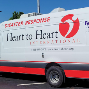 Heart to Heart International Disaster Response van