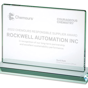 2022 Chemours Responsible Supplier Award