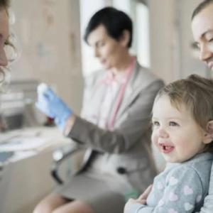 child at a doctor appointment