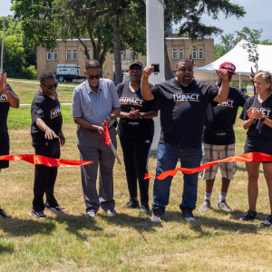 Ribbon cutting ceremony