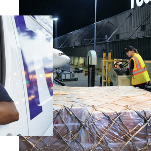 collage of FedEx employees