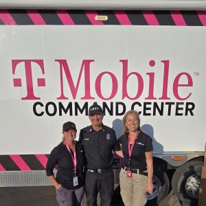 T-Mobile Command Center truck