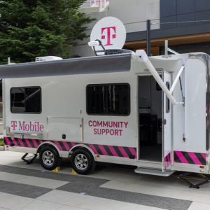 T-Mobile’s new Mobile Command Center allows both T-Mobile incident responders and regional support to mobilize, coordinate efforts and ultimately support the community in a quicker, more efficient method.