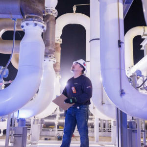 Compressor units in the gas transmission system