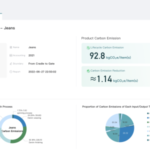 screenshot of online platform