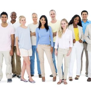 diverse group of people