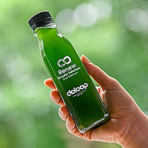 Doloop rPET beverage bottle.